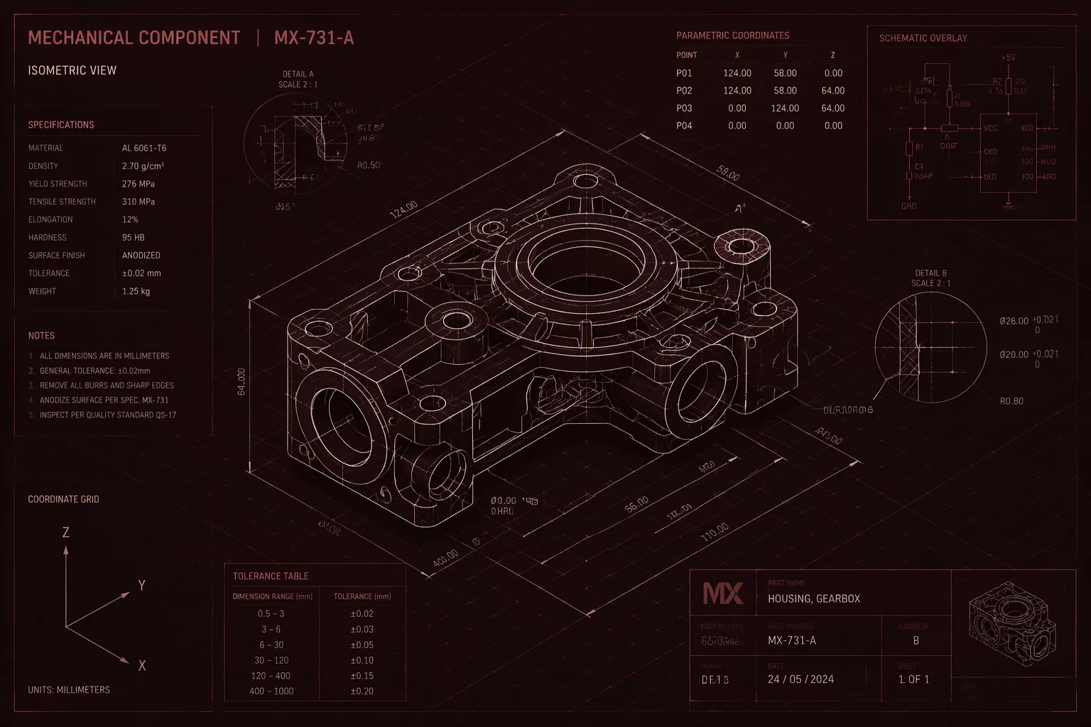 Configuration logic background